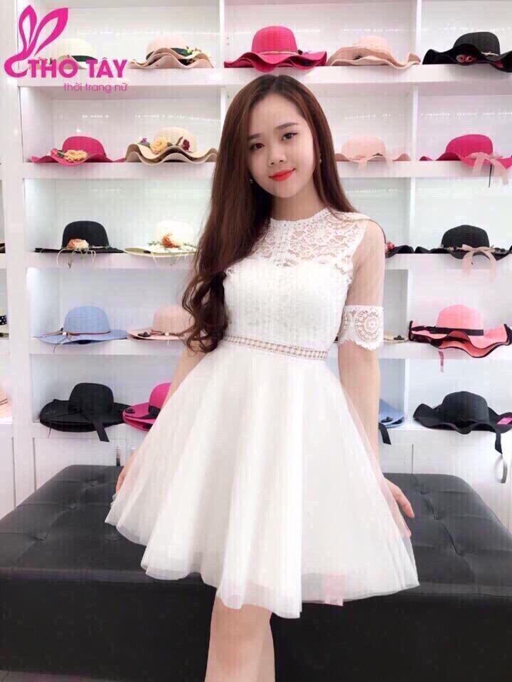 Đầm xòe dự tiệc