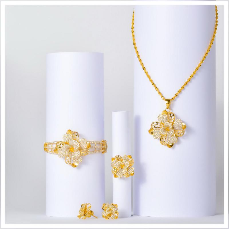 Bộ Trang Sức Đính Đá Sang trọng 2018 - 37