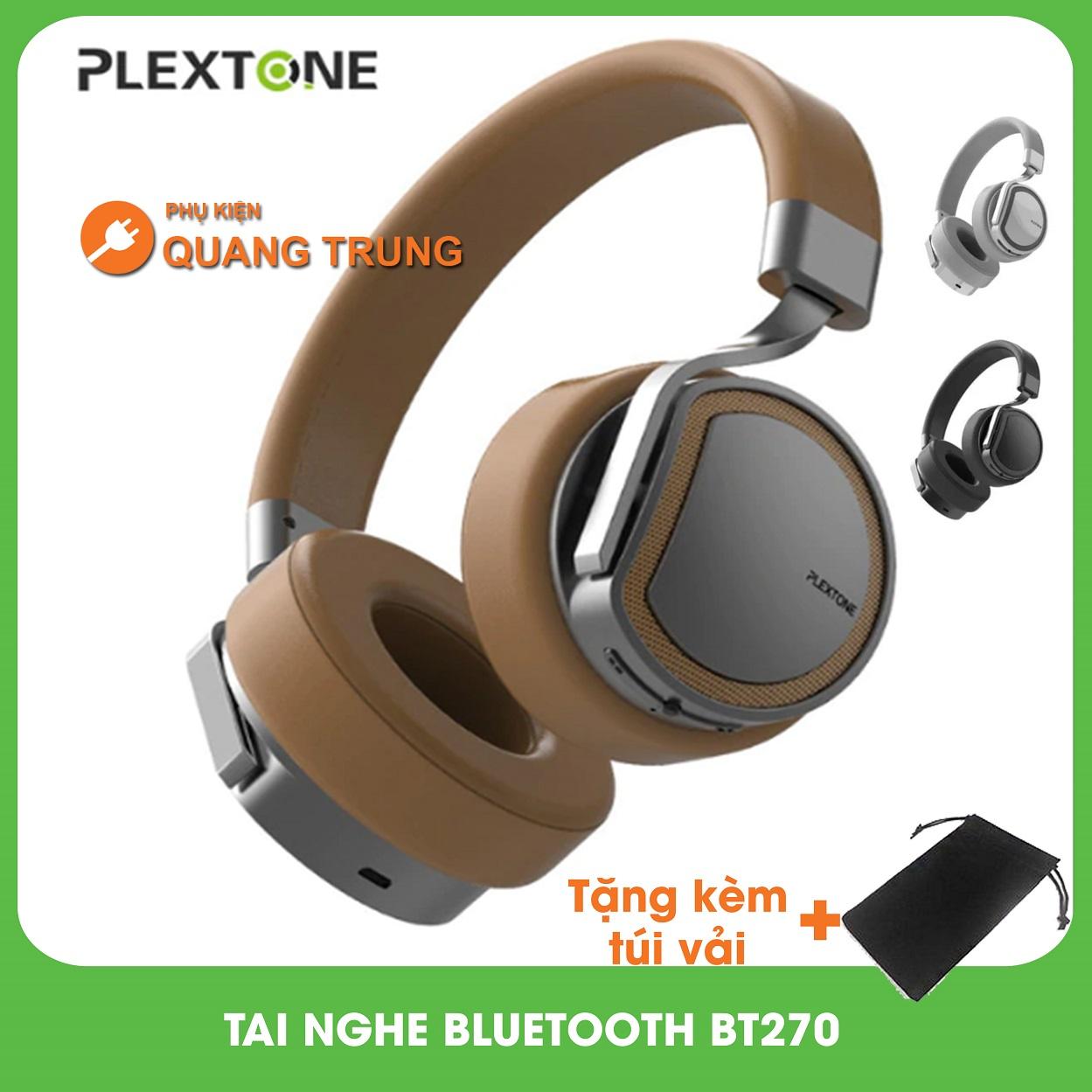 Tai nghe bluetooth plextone BT270cực êm và sướngnghe rất hay
