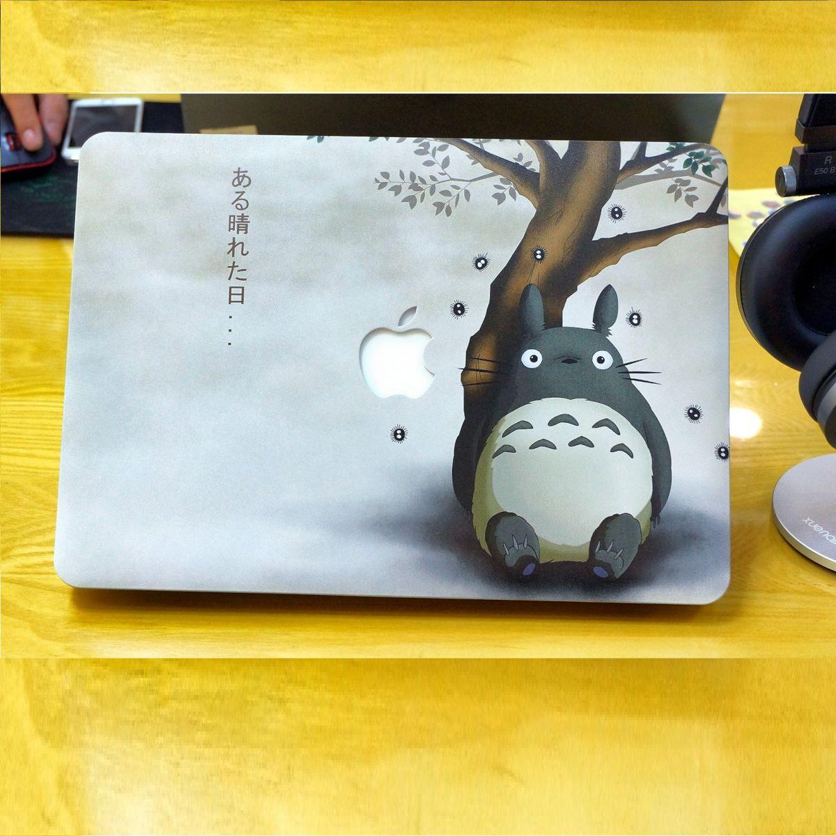 Ốp bảo vệ hình totoro dễ thương cho macbook 13 air
