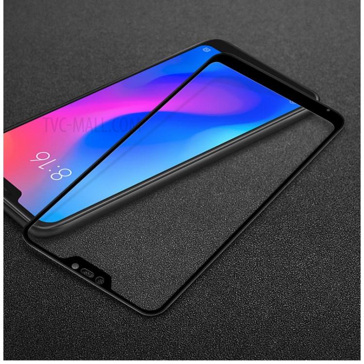 IMAK Full Coverage Tempered Glass Screen Guard Film for Xiaomi Mi A2 Lite / Redmi 6 Pro - Black-1