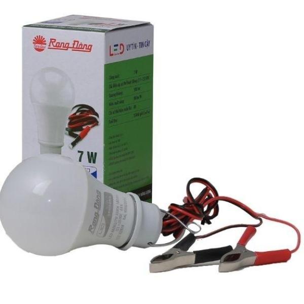 Bảng giá Bóng đèn 12V - 24V LED 7W / 9W / 12W Rạng Đông có kẹp, chipled Samsung