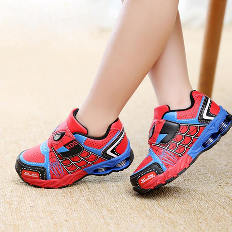 Giày thể thao siêu nhân người nhện cho bé - Size 26 đến 34 - Spider man 661 Kids Vietshoes68
