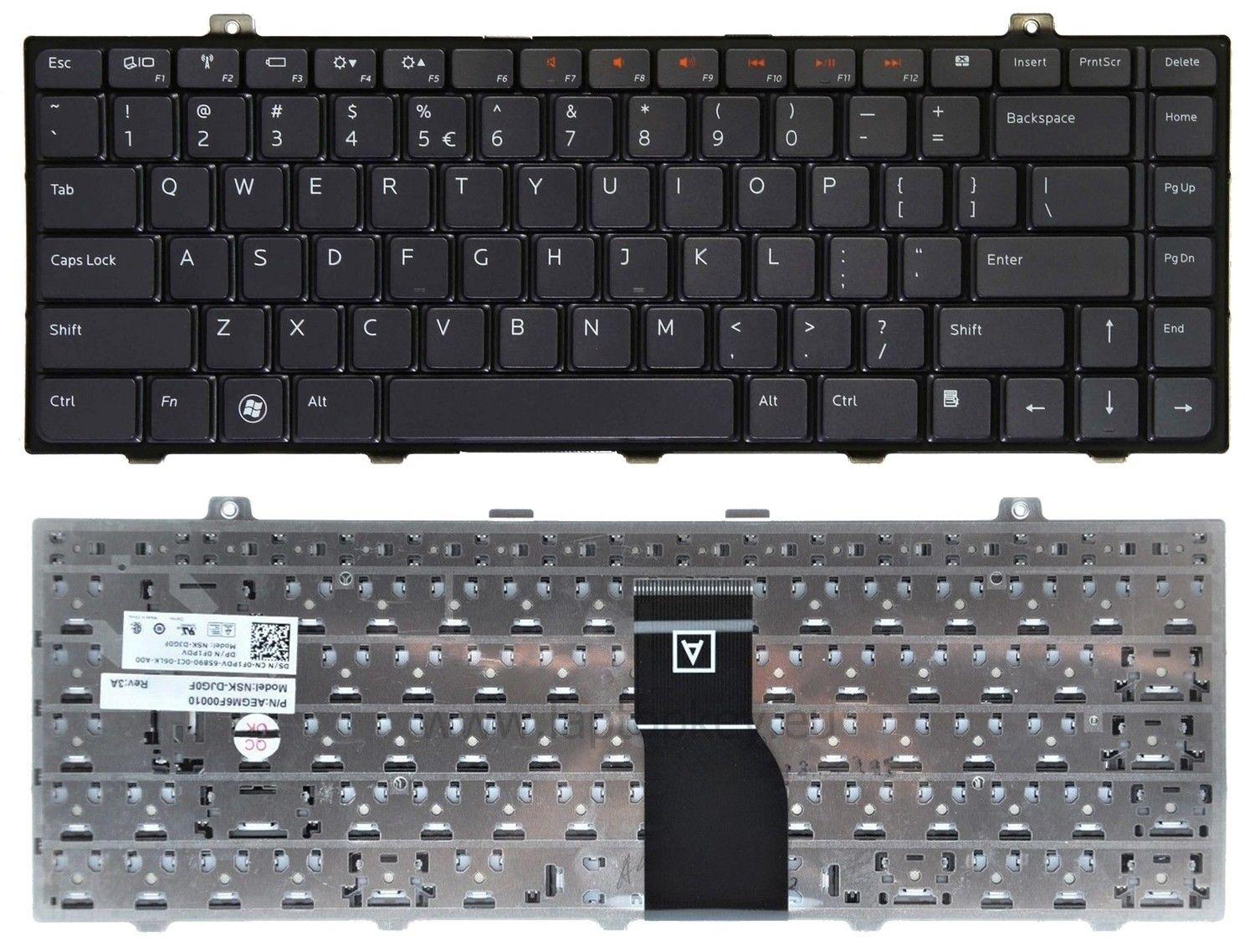 Bàn phím laptop dell studio 1450 1458 1569 l401x l501x