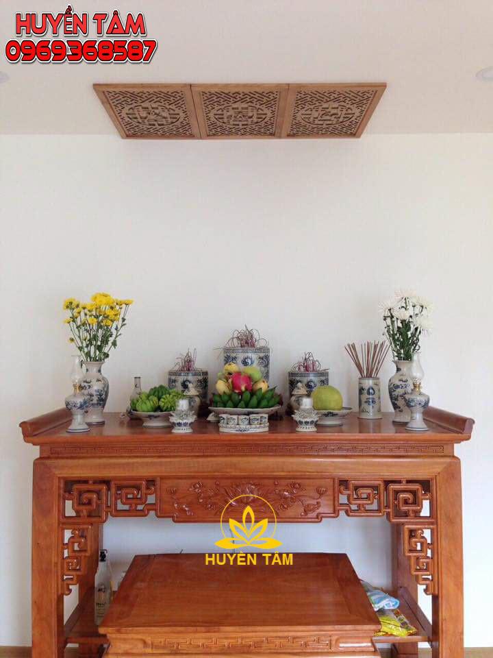 Bộ tấm chống ám khói cao cấp cho tủ thờ (Phúc Lộc Thọ 61x123cm cho tủ thờ và phòng thờ) dùng thay thế giấy bạc chống đen trần nhà bàn thờ và trang trí không gian bàn thờ thêm đẹp sang trọng ngoài ra còn cầu tài lộc đến với gia chủ