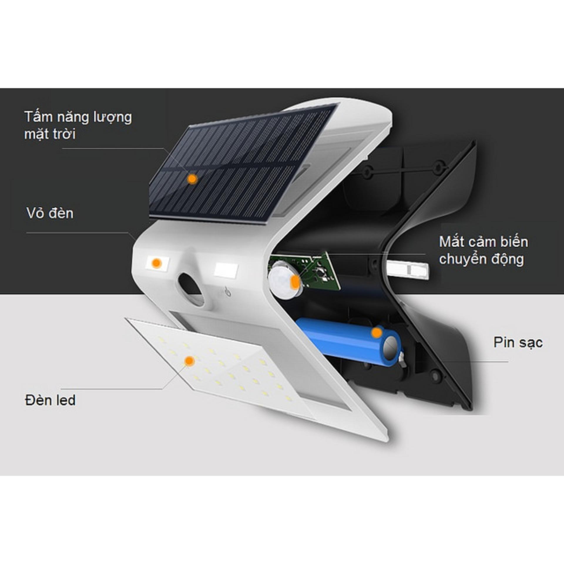 Làm Đèn Ngủ Đơn Giản, Đèn Led Trang Trí Cảm Biến, Năng Lượng Mặt Trời 20 Led, Tiện Lợi, Bh 1 Đổi 1, Giá Tốt.