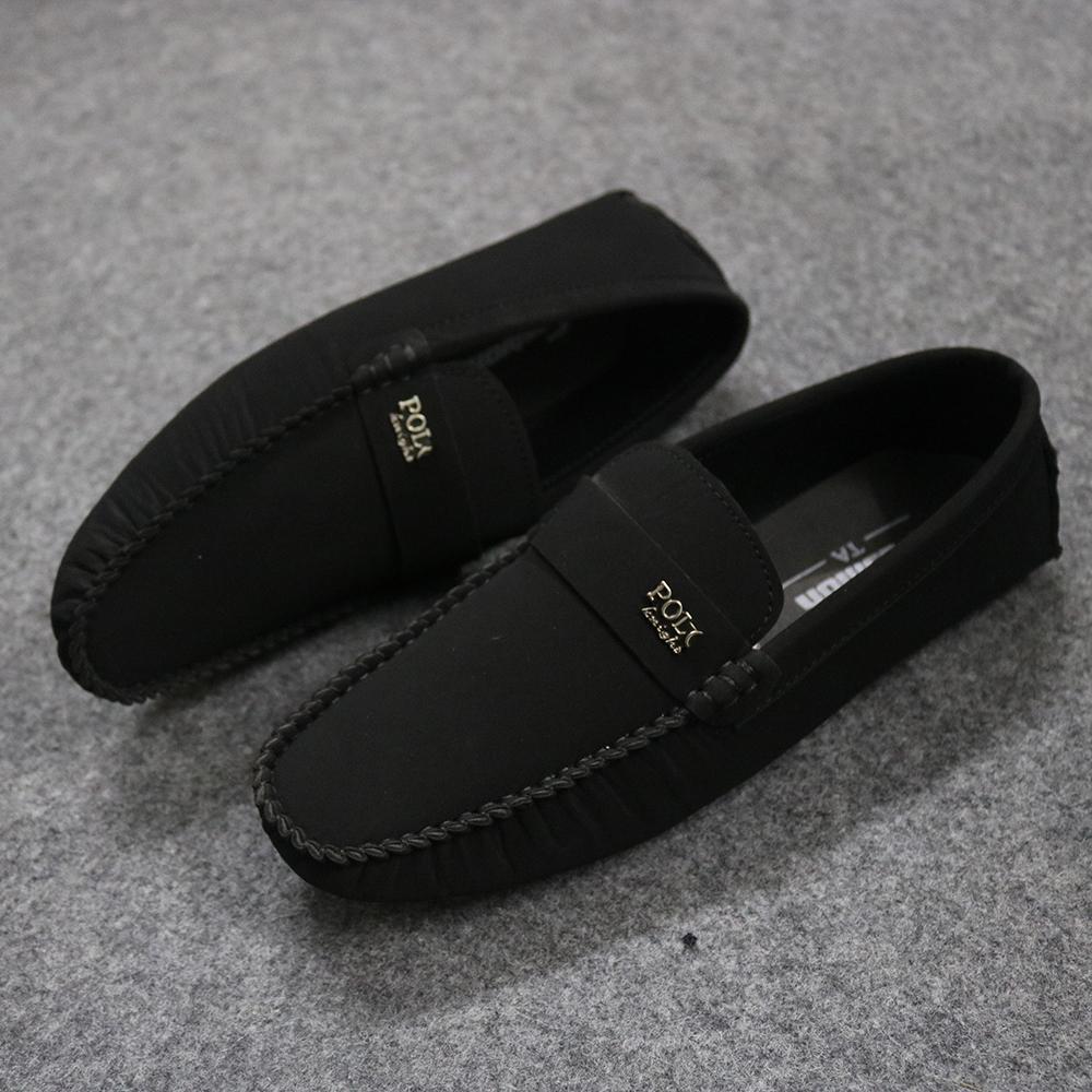 Giày Lười Nam Phối Khóa Lịch Lãm Gv603 Chất Liệu Nhung Nỉ Thoáng Khí  Đế Cao Su Giảm Tiếng Ồn Đường May Tỉ Mỉ