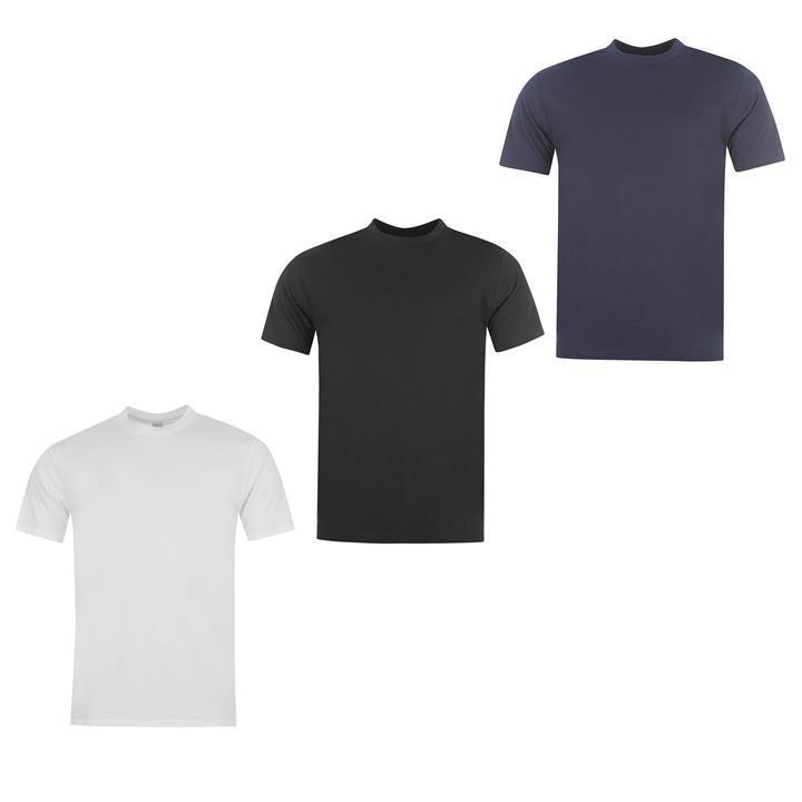 Set 3 Áo thun nam không cổ Donnay 3 Pack T Shirts Mens ( Mẫu mới - size EU - UK )