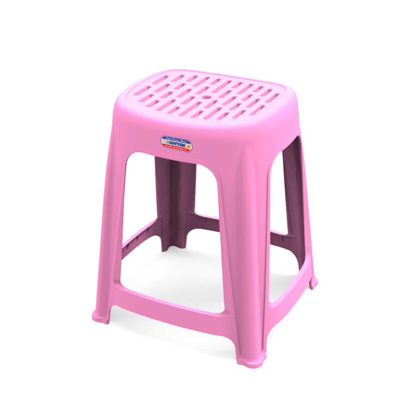 GHẾ NHỰA  CAO OVAL  DUY TÂN -40,2 x 36,7 x 46,5 cm