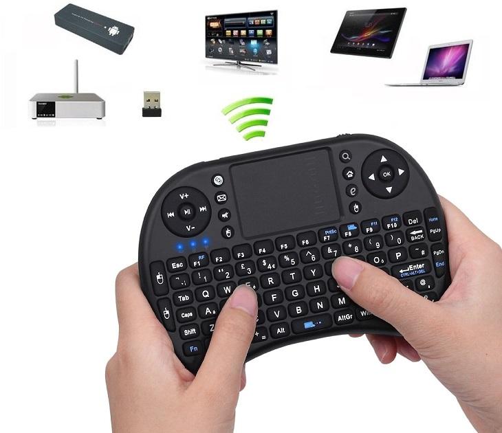 Chuột Bay Kiêm Bàn Phím Không Dây UKB500 Cho Smart Tivi & Android Box