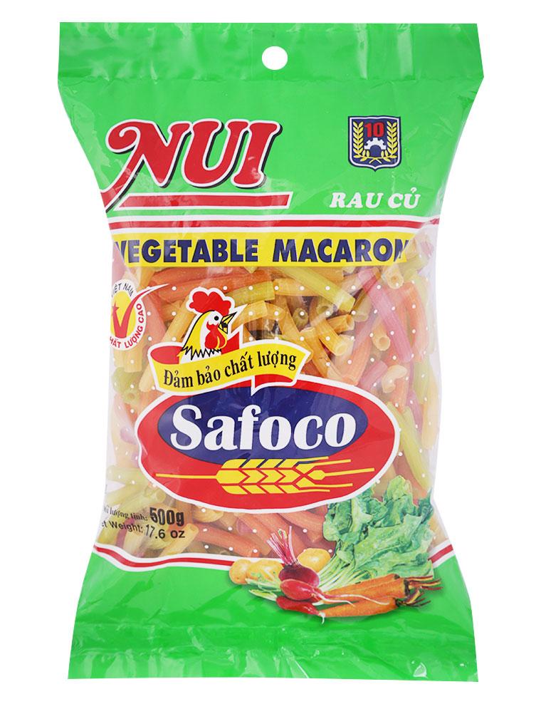 Nui lớn rau củ Safoco gói 500g sản phẩm tốt chất lượng dễ dàng sử dụng giá