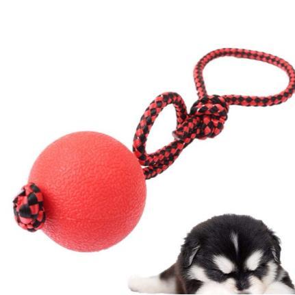 Bóng cao su có dây huấn luyện chó mèo thú cưng siêu bền dẻo