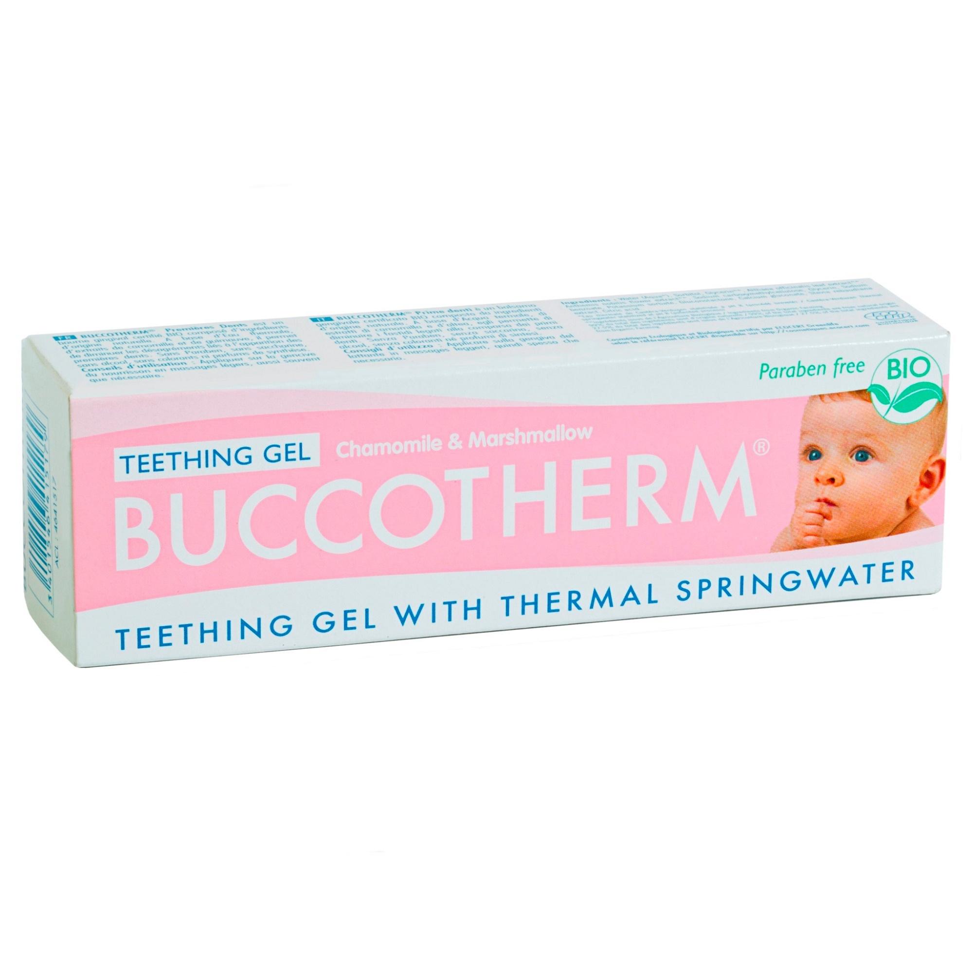 Gel vệ sinh chăm sóc răng miệng hữu cơ cho bé Buccotherm 50ml