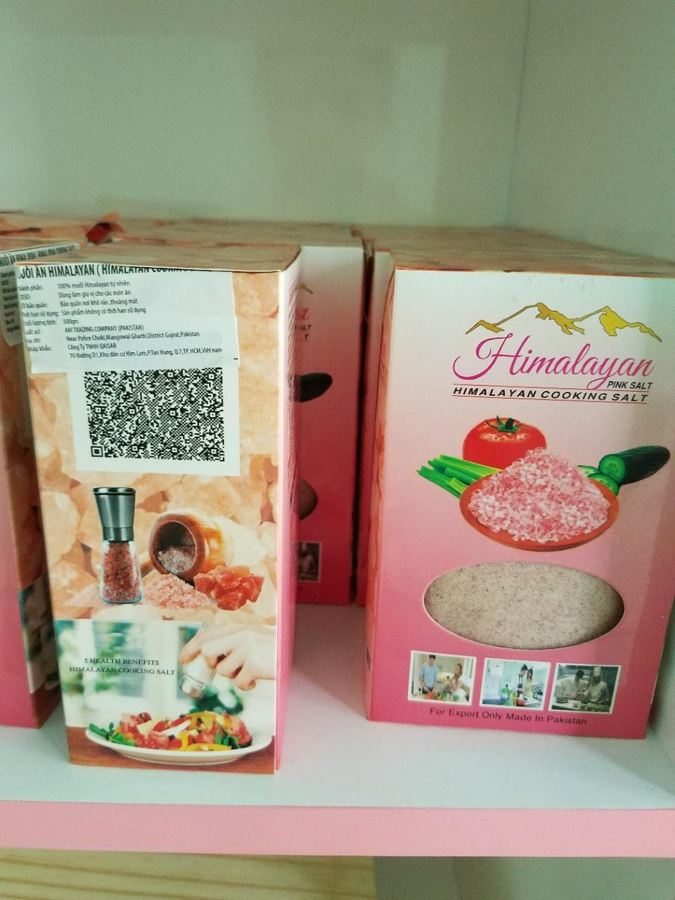 Muối ăn Himalaya 500g