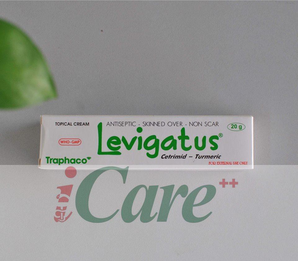 LEVIGATUS - KEM SÁT KHUẨN, LIỀN DA, TRÁNH SẸO (20G) nhập khẩu