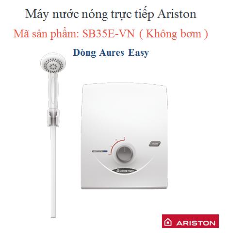 Máy nước nóng tức thời ariston sb35e-vn