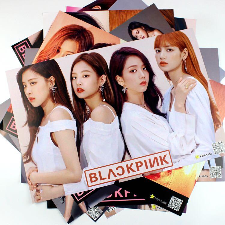 Combo 8 poster ảnh Blackpink