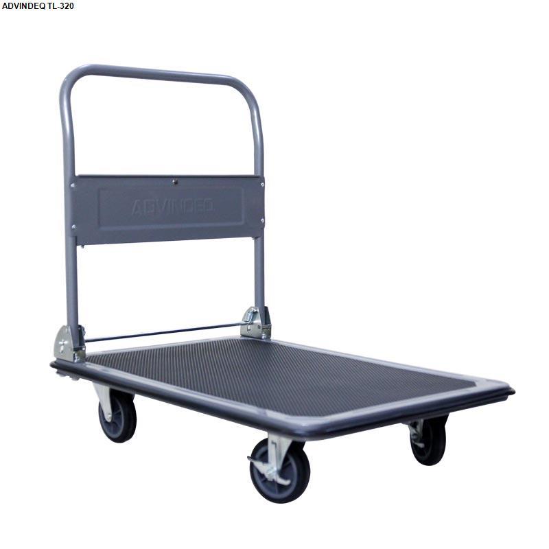 Xe đẩy hàng 4 bánh sàn thép ADVINDEQ TL-320 ( Tải trọng 320kg)