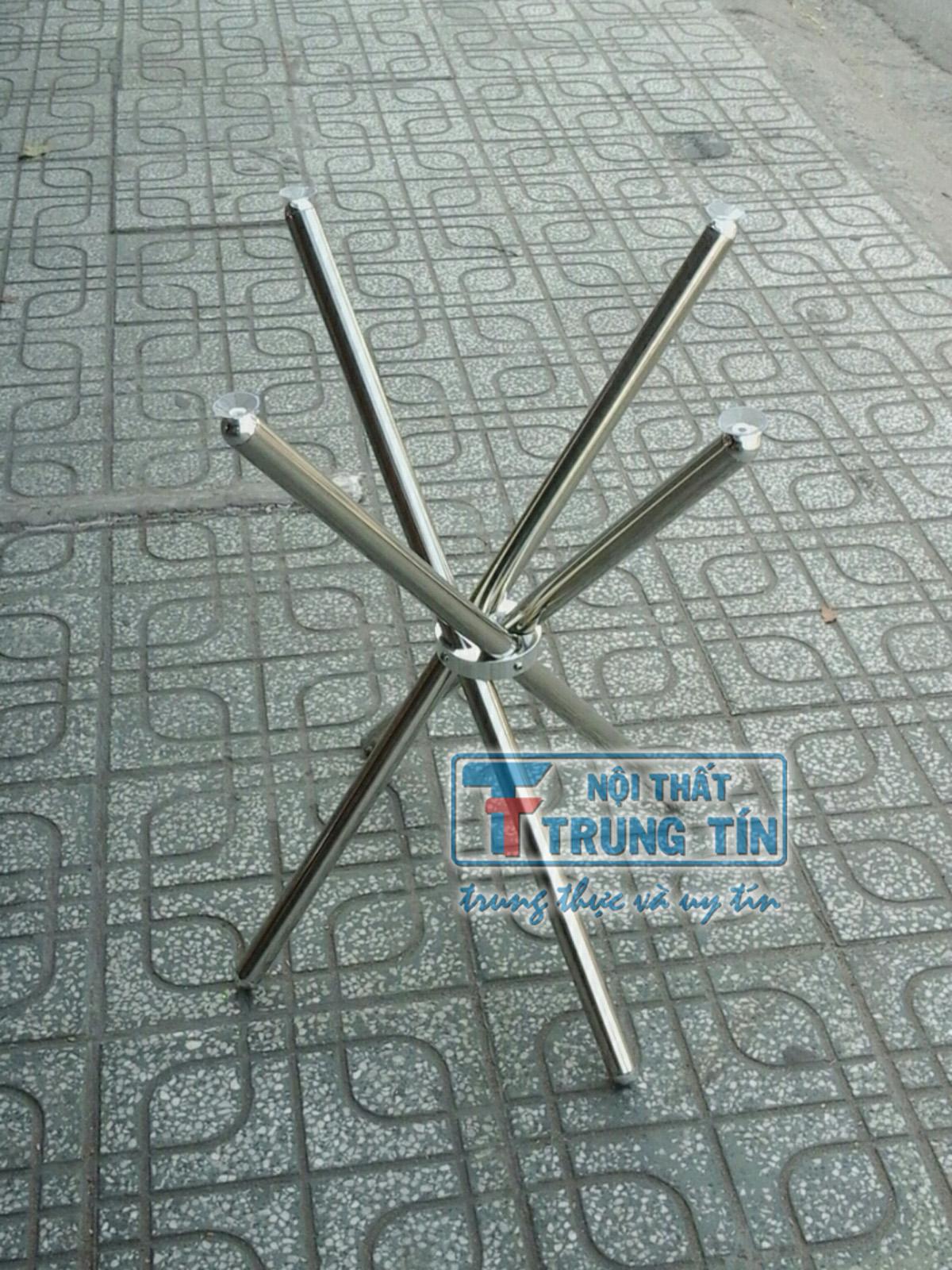 [HCM]chân bàn inox bó xếp