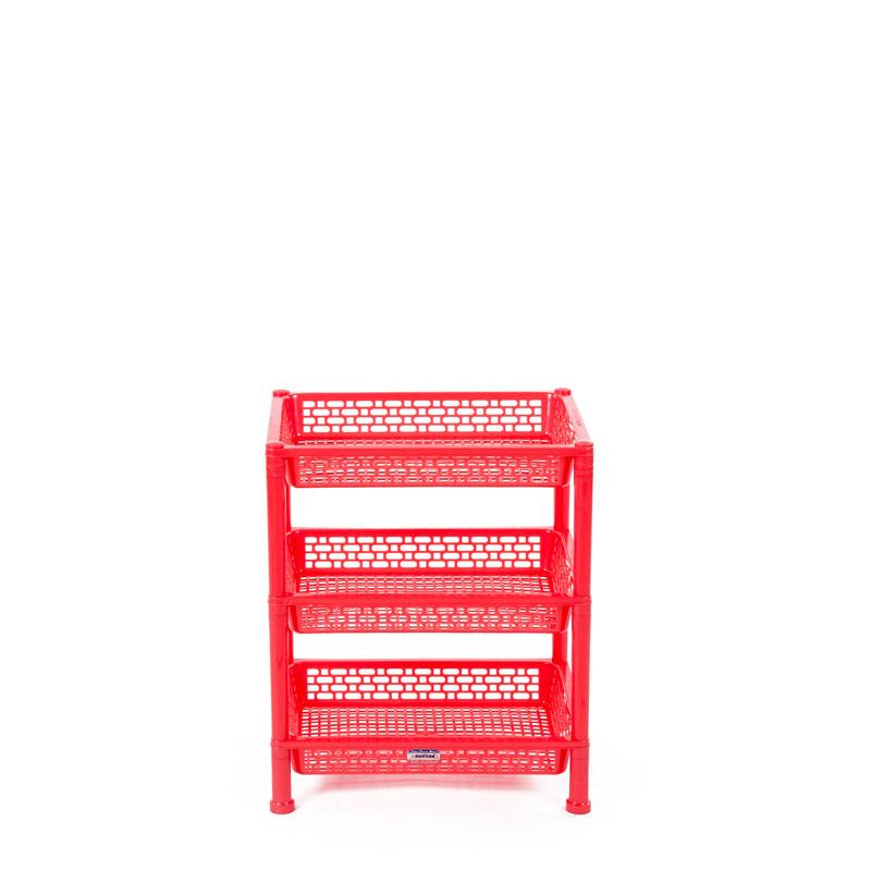 Kệ chén nhí 3 tầng cao cấp duy tân - màu ngẫu nhiên 39.5 x 28.5 x 39 cm