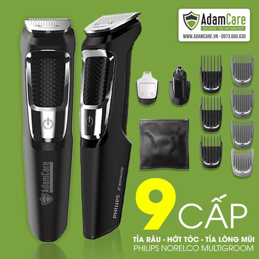 [HCM]Tông đơ tỉa râu tóc lông mũi Philips Norelco Multigroom 3000