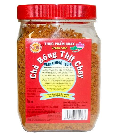 Chà bông thịt chay âu lạc hộp 100 g