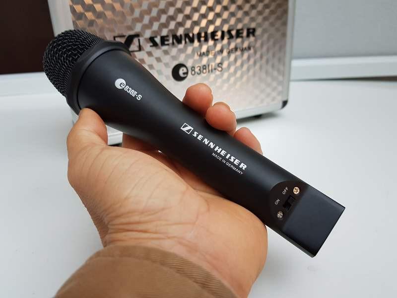 Micro karaoke sennheiser e 838ii-s