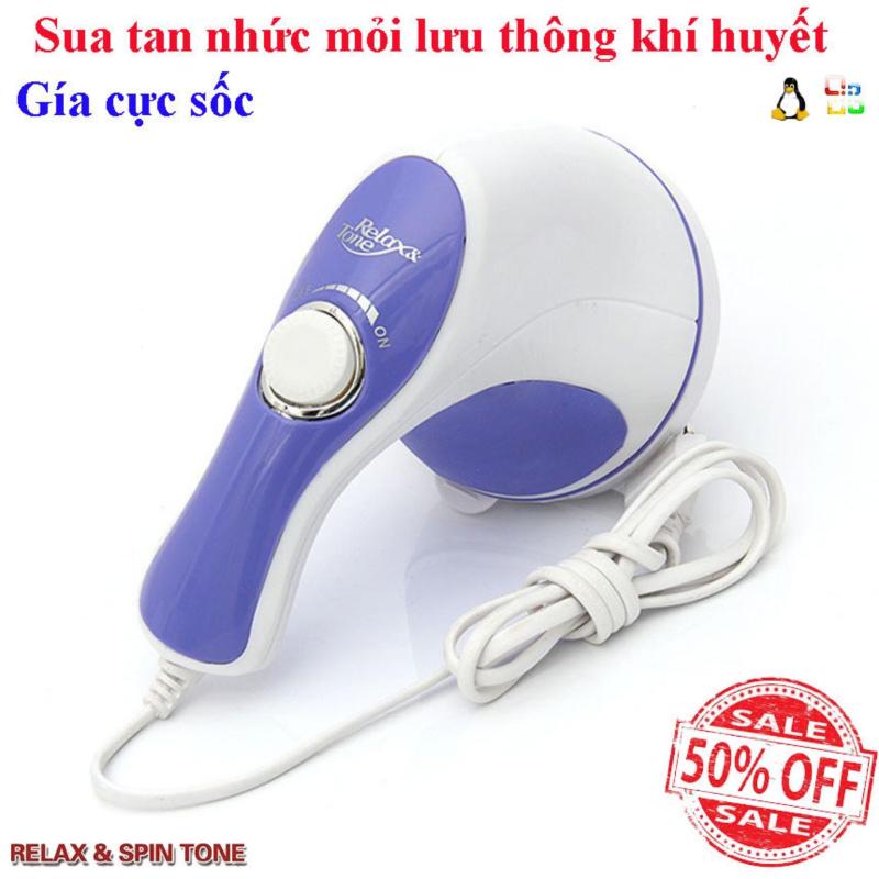 Máy Mát Xa Chân Bụng giảm mỡ Toàn Thân - Massage Cầm Tay 5 Đầu Đánh (Relax)Cao Cấp Tiện Lợi Tác Động Sâu Bên Trong Cơ,Bắp.Thư Giãn Hiệu Quả Cho Cơ Thể Bạn
