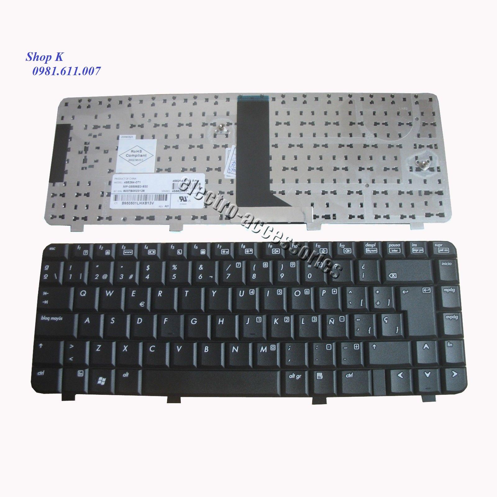 Bàn phím h.p com.paq 540 550