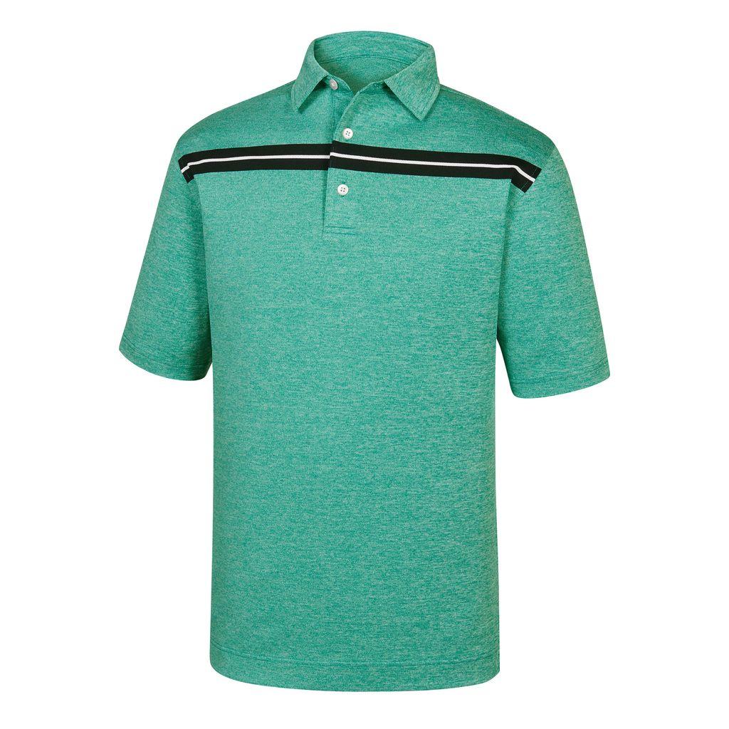 [HCM]Áo Golf nam Footjoy Stretch Pique Space Dye with Chestband