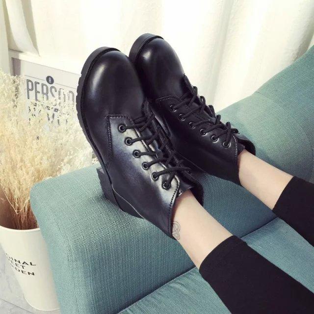 Boot nữ cao cổ đế 5cm-gcg05 fstq1709