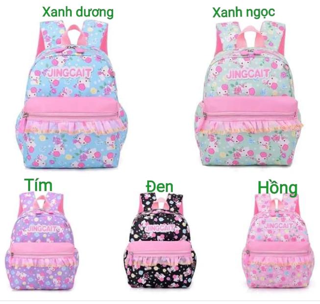 Balo in hình hellokity cho bé mẫu giáo