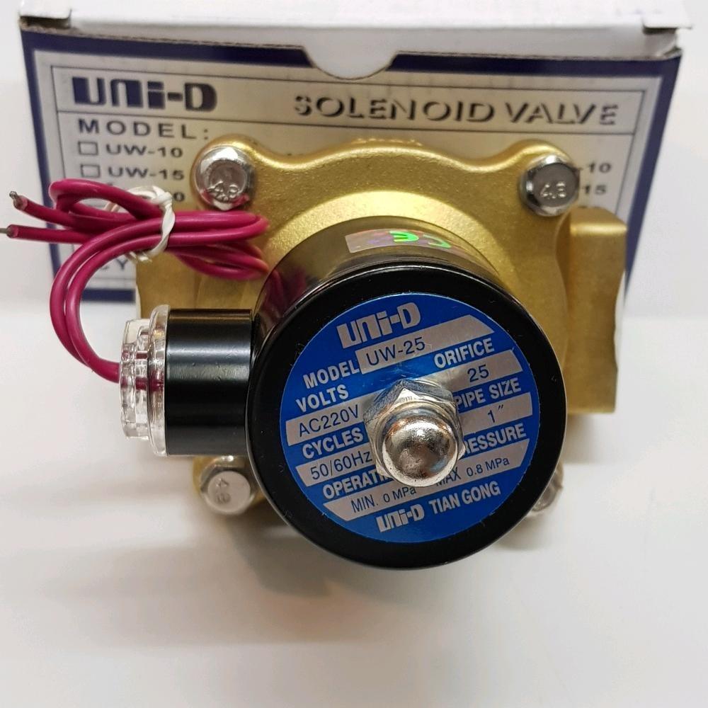 Van điện từ phi 34  - AC 220V ( UW  - 25 )