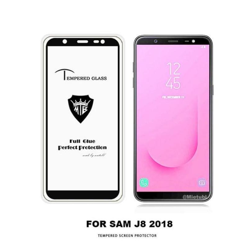 Kính cường lực full màn Samsung J8 2018 Đen