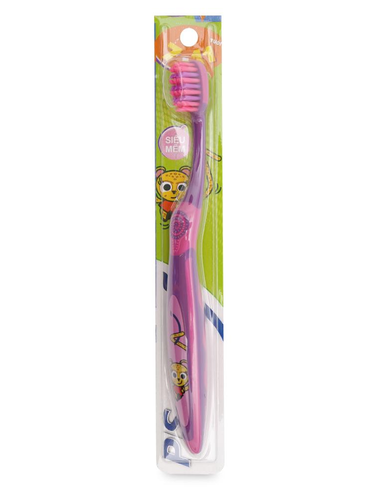 Bàn Chải Đánh Răng P/S Dành Cho Trẻ Từ 7-11 Tuổi 60X1PC (Màu Tím Hồng)