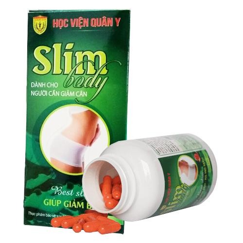 [HCM]Viên Giảm cân giảm béo Slimbody Học Viện Quân Y 100 viên