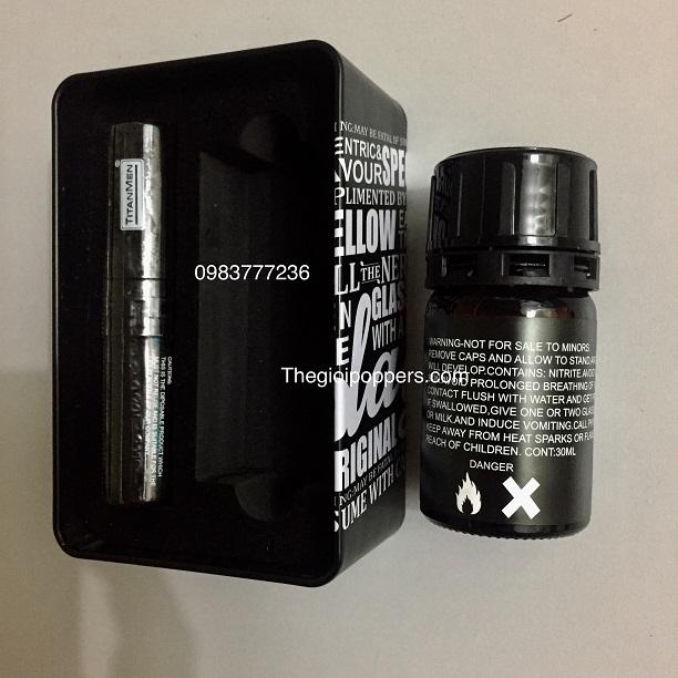 Nước Hoa Popper TitanMen Cao Cấp 37ml