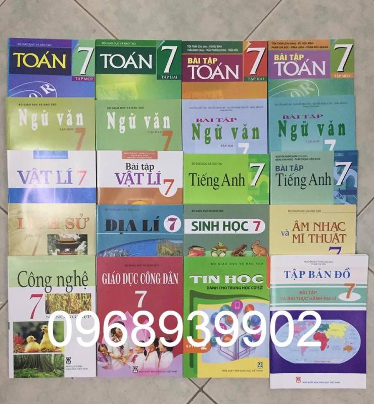 Mua Trọn bộ sách giáo khoa và sách bài tập lớp 7 (20Q)- new 2018