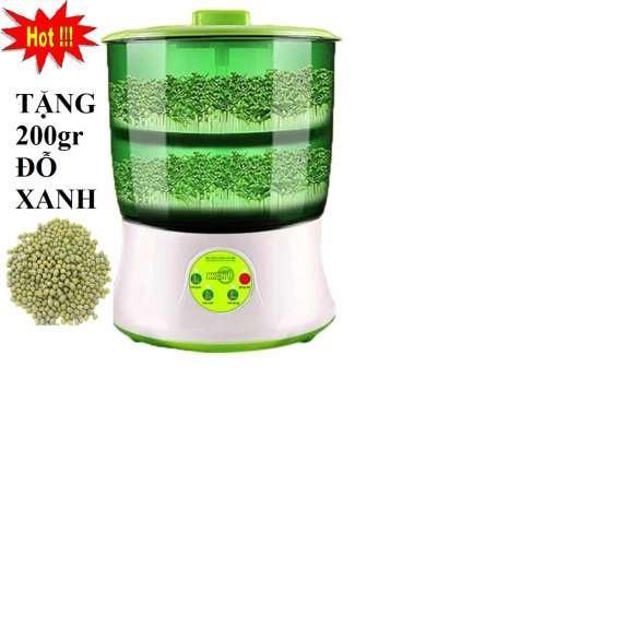 Máy làm giá đỗ rau mầm Bách Khoa tự động BKCN1 (Tặng 200gr đậu xanh)
