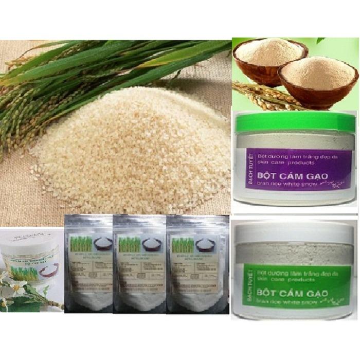 Bột Cám Gạo  -  Bạch Tuyết - 1KG Có Tặng Quà