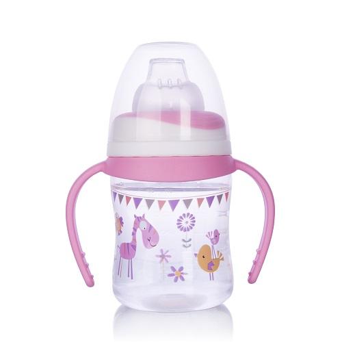 Bình tập uống nước núm hút mềm 120ml