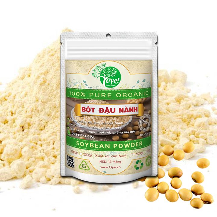 Bột Đậu Nành Oye 100gr Làm Đẹp, Dưỡng Ẩm, Sáng Da