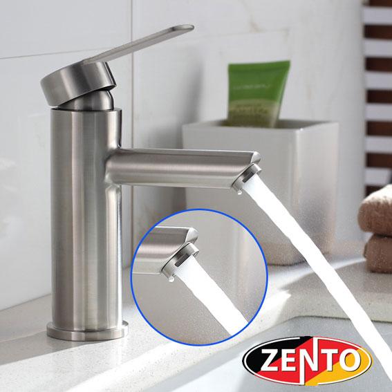 Vòi chậu lavabo nóng lạnh inox 304 zento sus3306