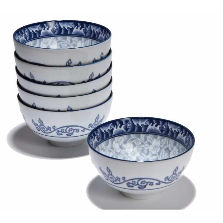 Bộ 6 chén sứ sambo 10cm md-041/6