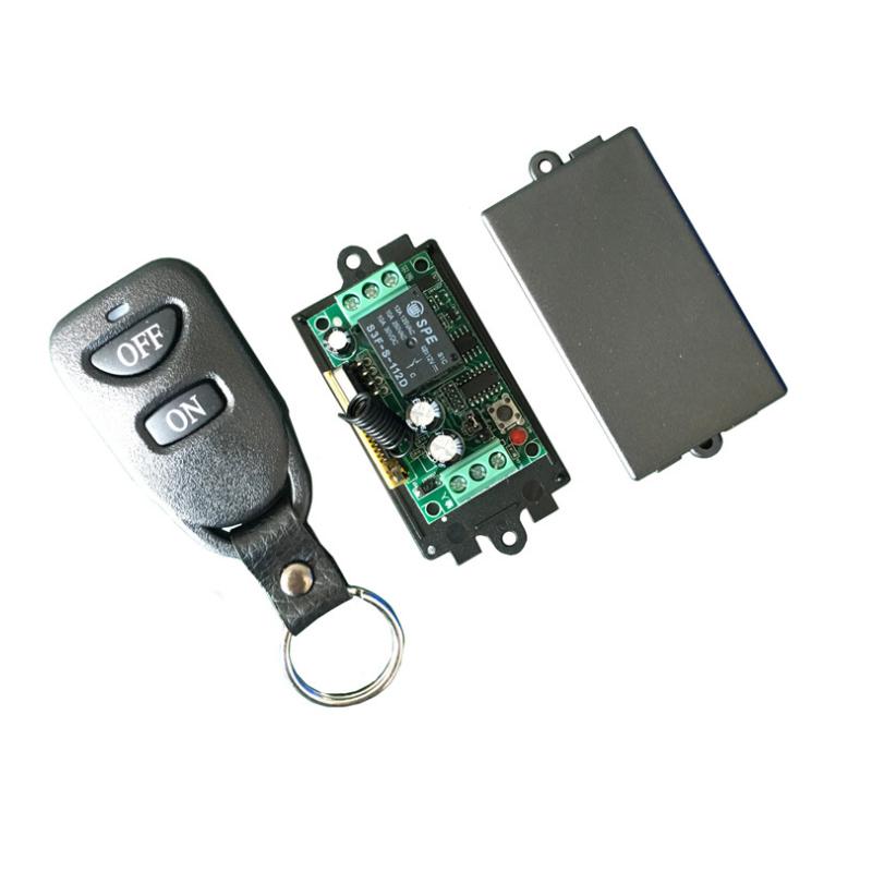 Bộ điều khiển từ xa 12VDC học lệnh kèm điều khiển bằng sóng RF