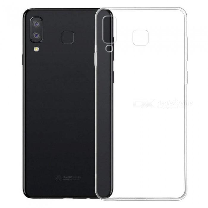 Ốp lưng Samsung A8 Star dẻo trong suốt