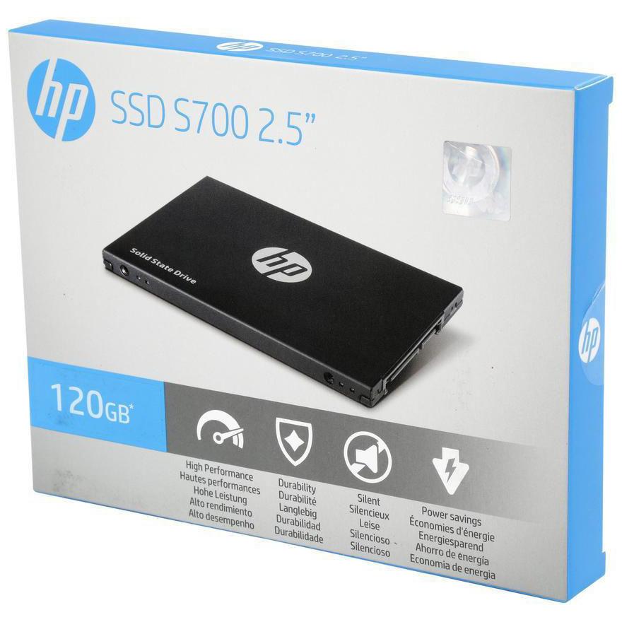 Ổ cứng hp ssd s700 2.5" 120gb sata iii 3d nand internal solid state drive 2dp97aa#abc