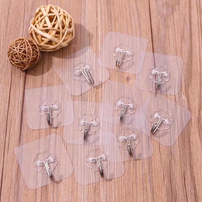 Combo 20 móc treo tường siêu dính trong suốt