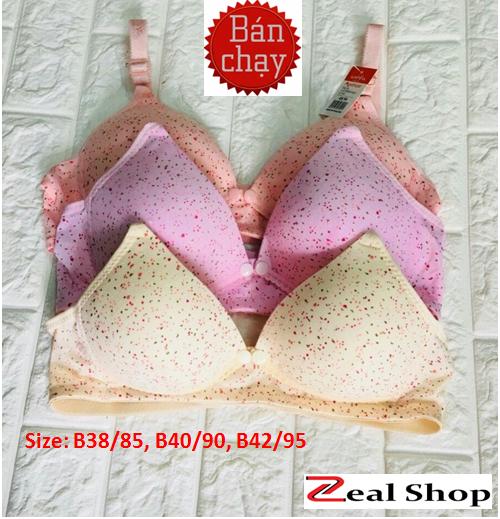 Bộ 3 Áo Lót Hoa Nhí Thái Cho Mẹ Bầu & Cho Con Bú