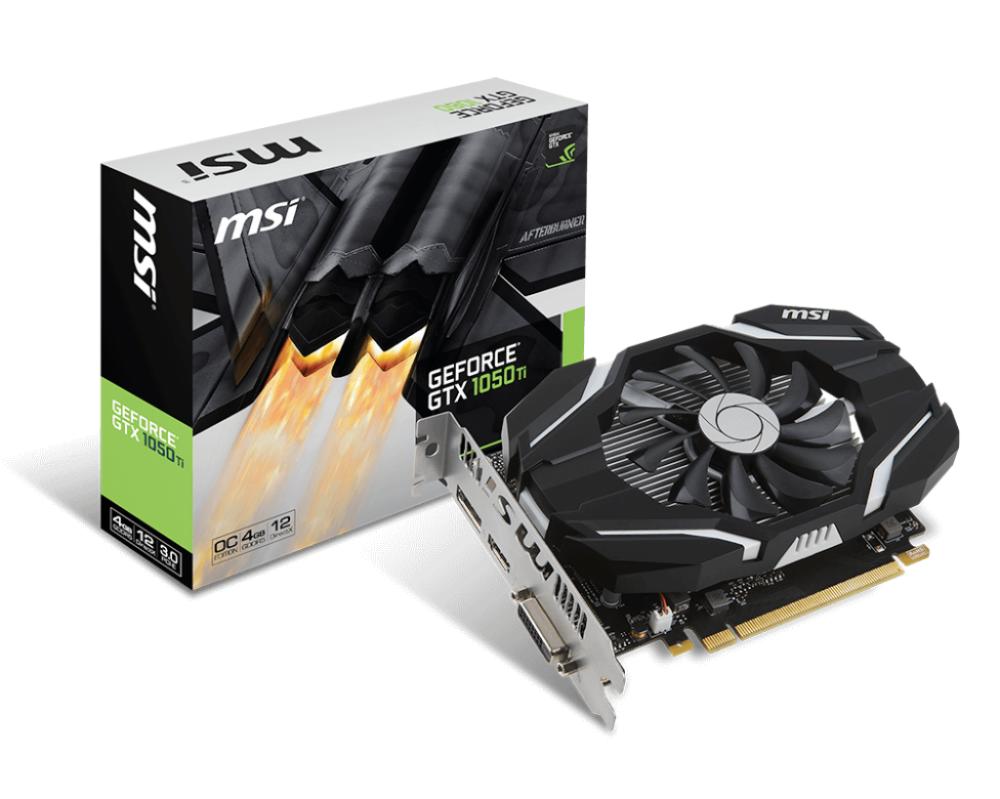 Vga msi gtx 1050ti 4g ocv1.